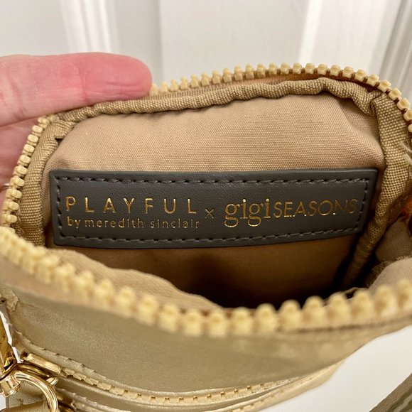 Gold Crossbody Bag - Picture 2 of 2